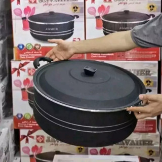 تابه و قابلمه سایز ۵۲ گرانیت اصل - 52cm Original Granite Pan Set